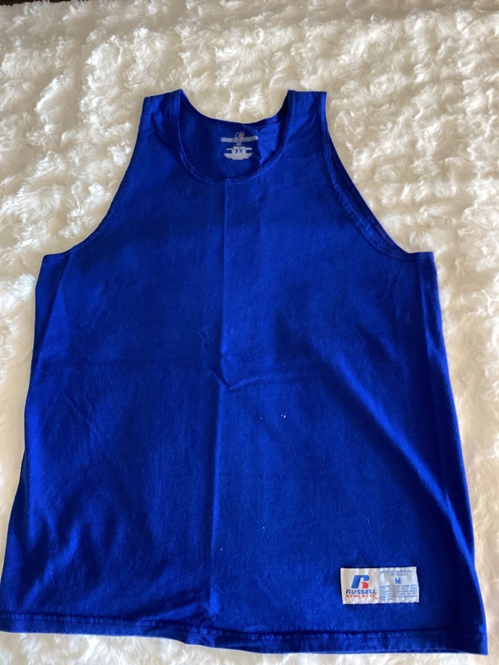 Russell Athletic Men’s Tank Top, Size M, Blue